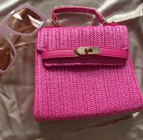 Beach day | pink bag